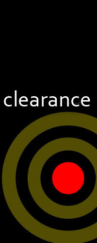 <special deals on clearance units>